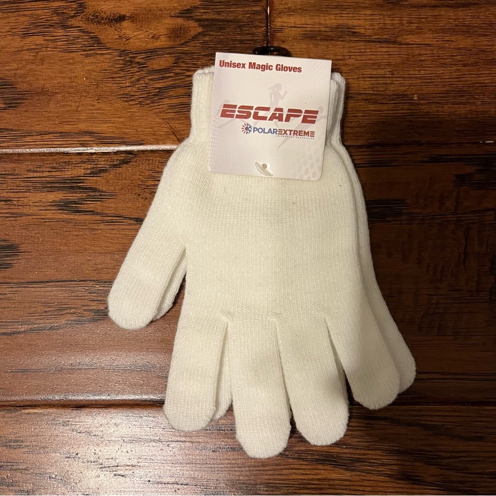 Escape Unisex White Magic Gloves